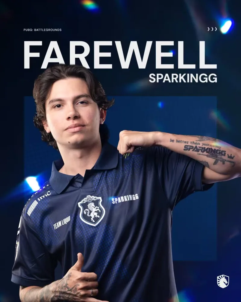 开云体育下载-液体战队社媒官宣：Sparking离队